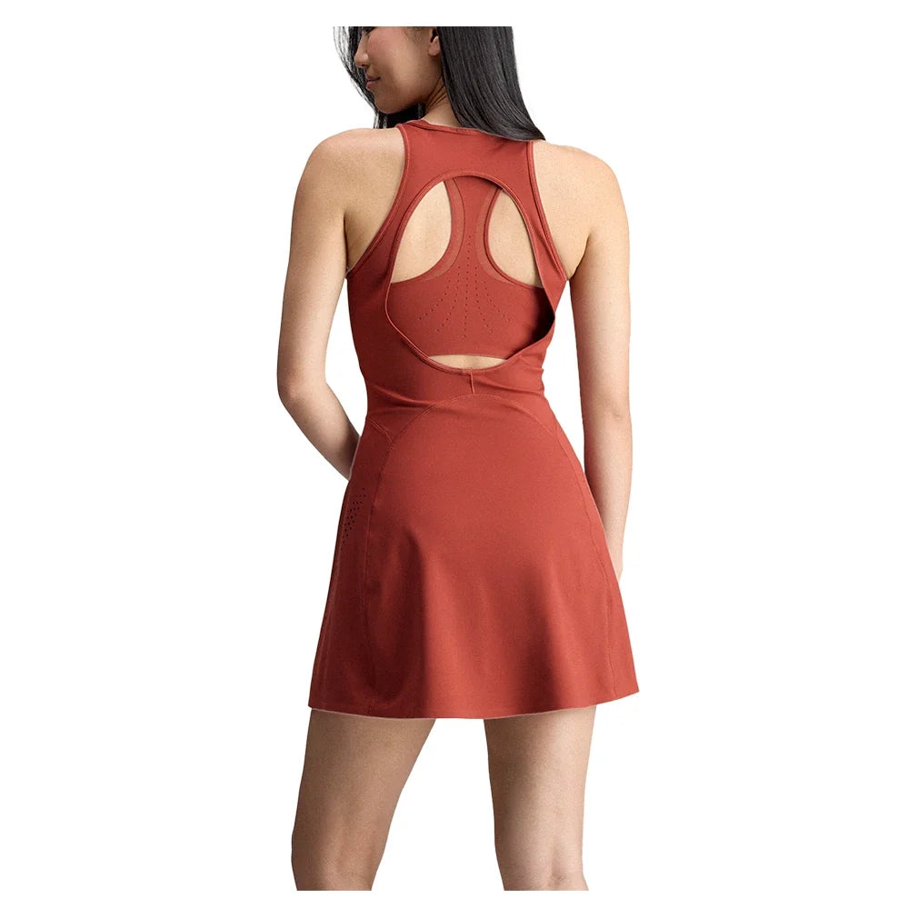 Women's Stella McCartney True Purpose Training Dress Burnt Sienna-Apparel-Adidas-, [current_file_name-Tennis Express
