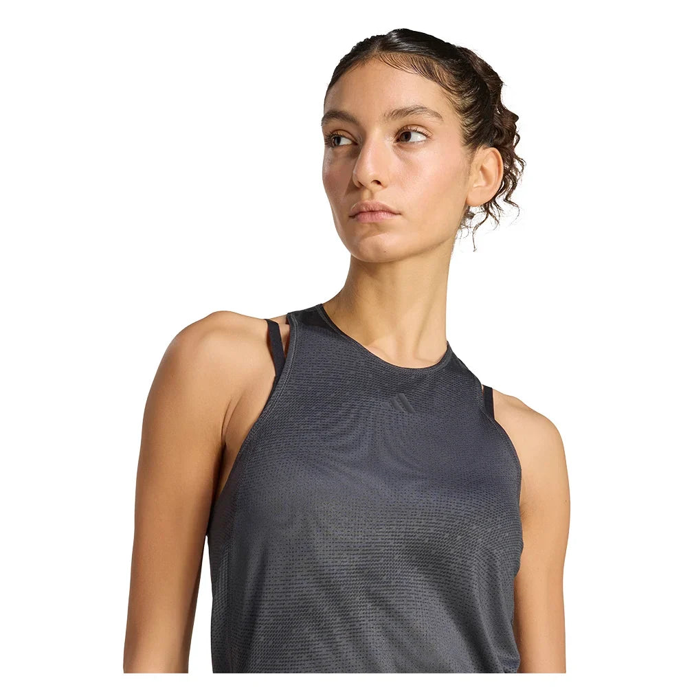 Women's Club Graph Tennis Tank Black-Apparel-Adidas-JZ4915-S26-3-Tennis Express