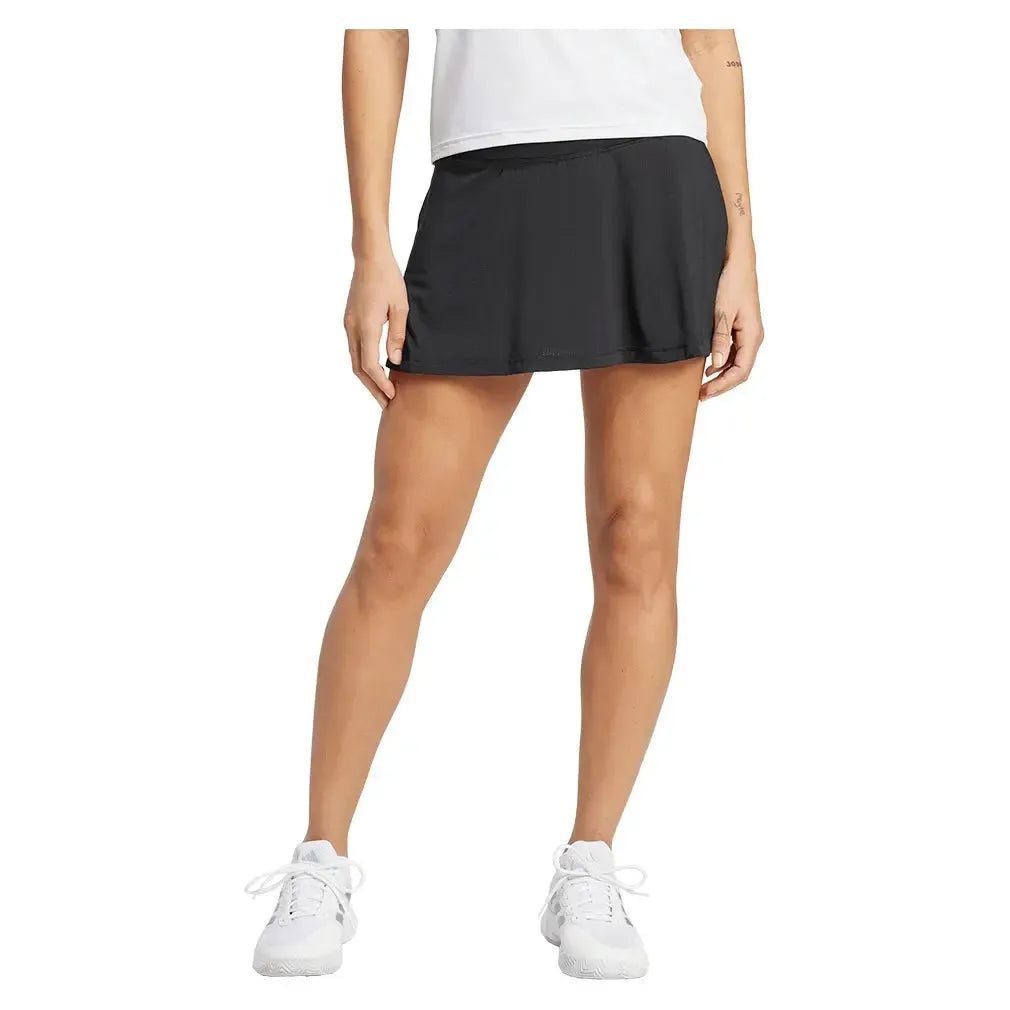 Women's Club CLIMACOOL Pleated Tennis Skort Black-Apparel-Adidas-KA8086_4-Tennis Express