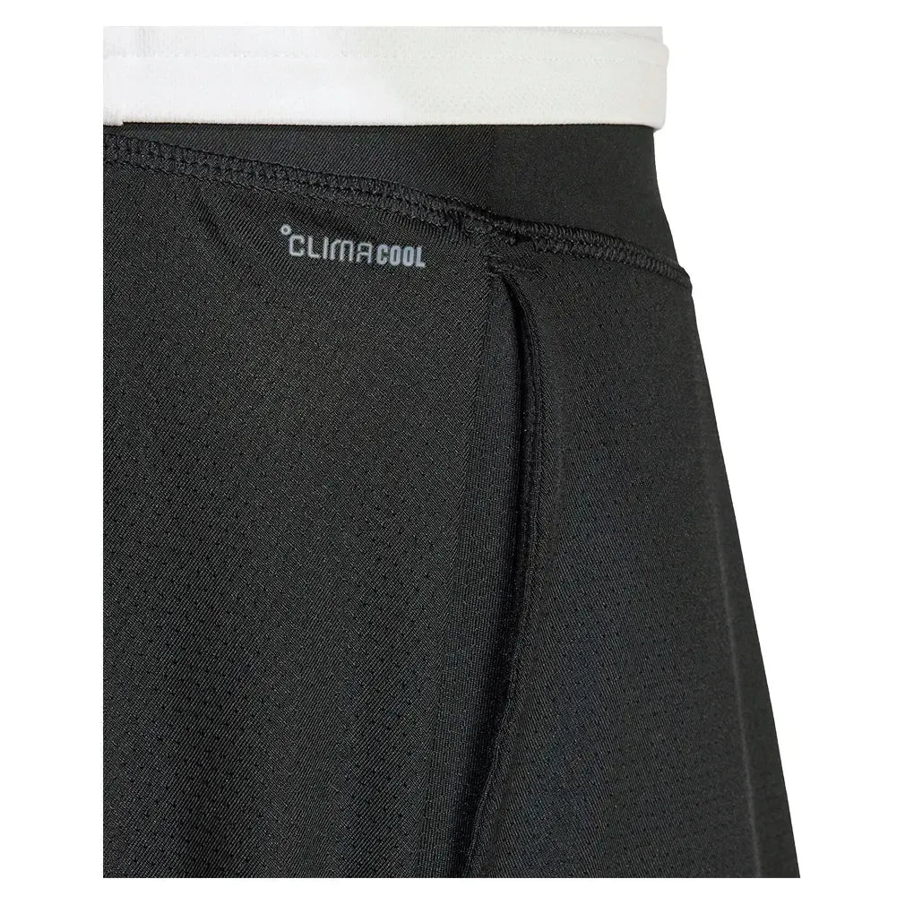 Women's Club CLIMACOOL Pleated Tennis Skort Black-Apparel-Adidas-KA8086_7-Tennis Express