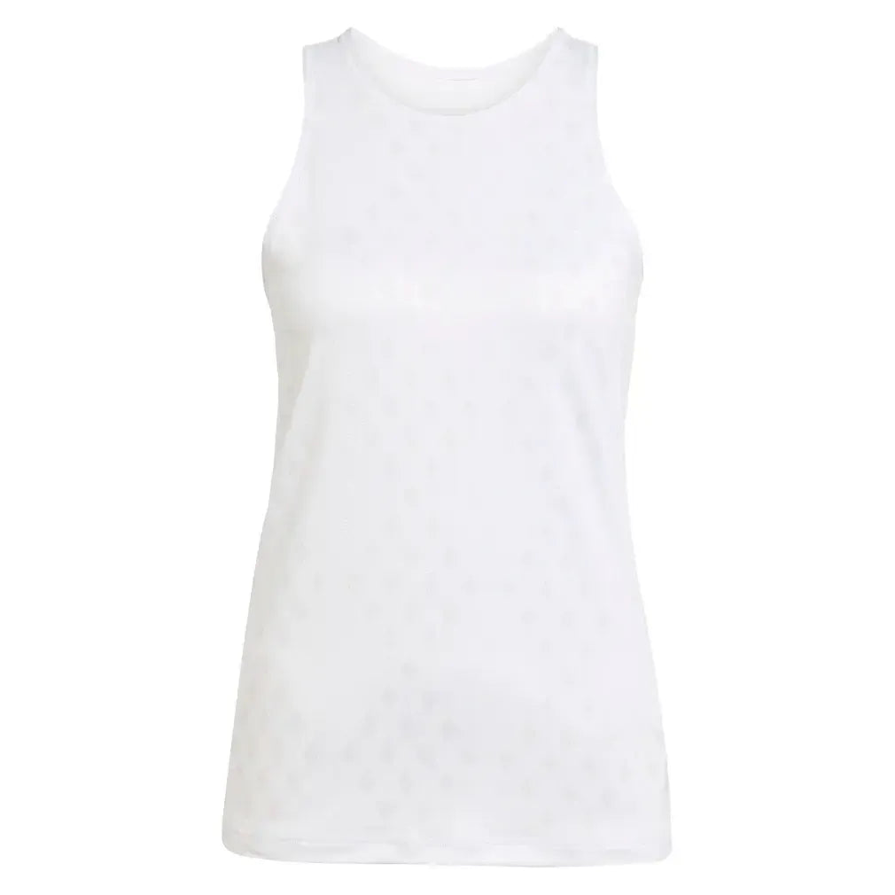 Women's Club Graphic Tennis Tank White and Dash Grey-Apparel-Adidas-KB8354_1-Tennis Express