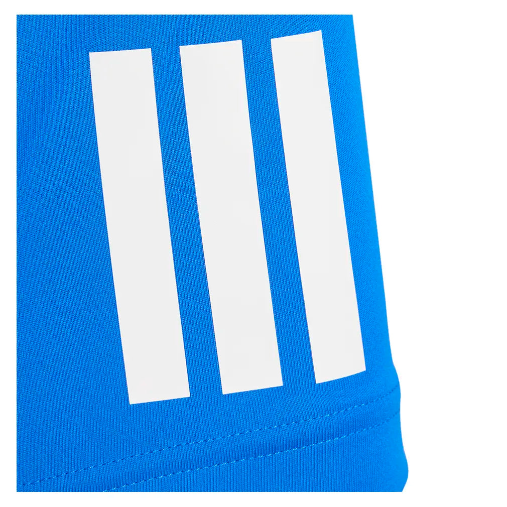 Boys' Club 3 Stripe Tennis Polo Glory Blue-Apparel-Adidas-KB9762-S26-7-Tennis Express