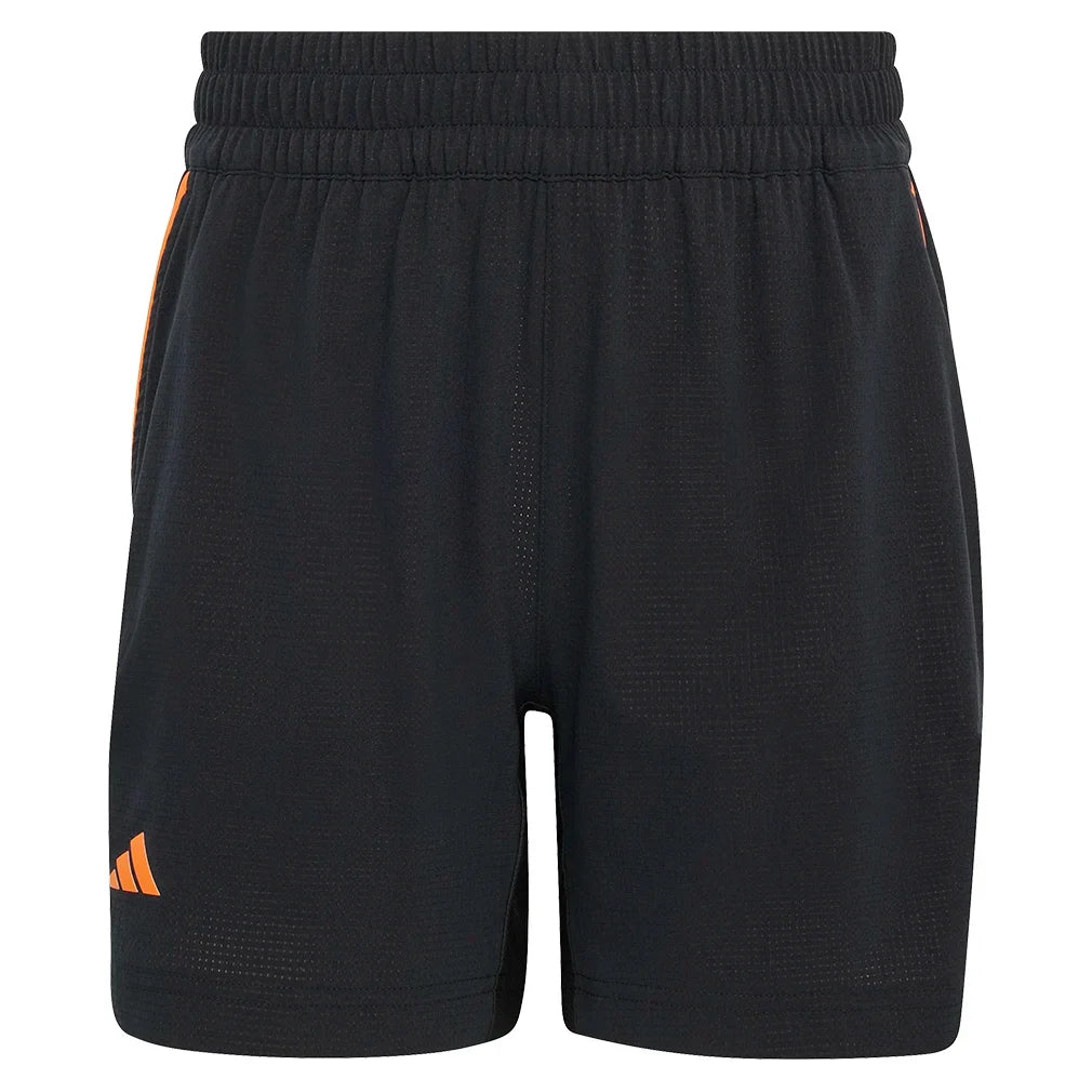 Boys' Pro Tennis Short Black-Apparel-Adidas-KB9765-S26-Tennis Express