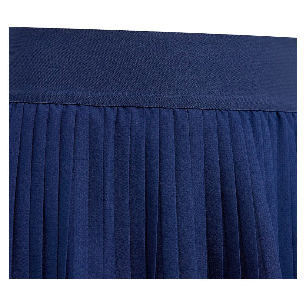 Girls' Club Pleat Tennis Skort Dark Blue-Apparel-Adidas-KC5546-S26-2-Tennis Express