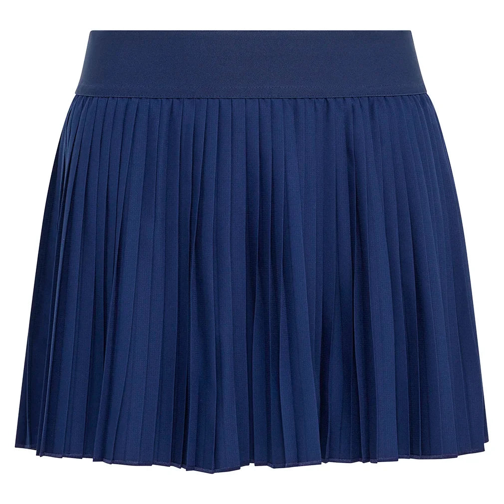 Girls' Club Pleat Tennis Skort Dark Blue-Apparel-Adidas-KC5546-S26-Tennis Express