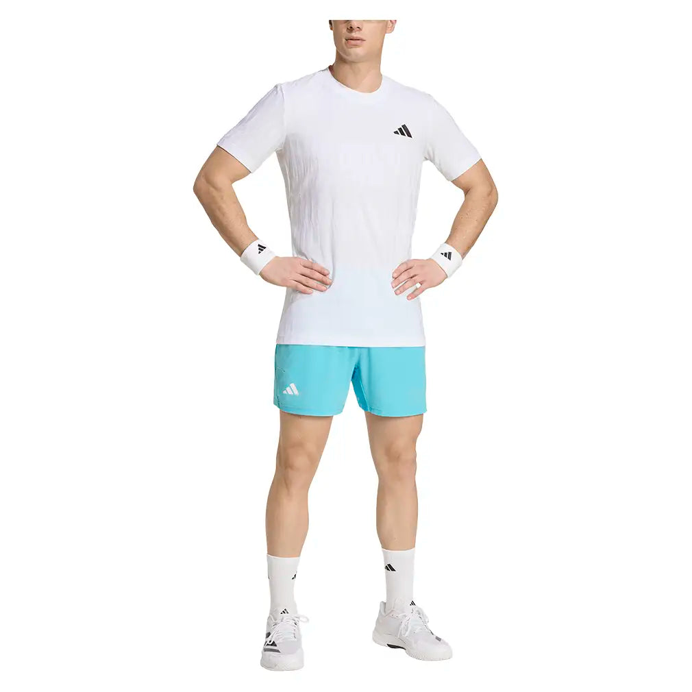 Men's Ergo 5 Inch Tennis Short-Apparel-Adidas-KC5798-S26-5-Tennis Express