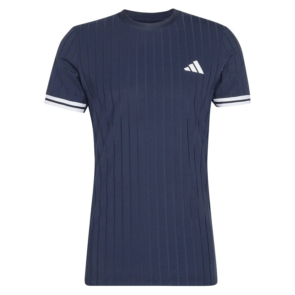Men's Roland Garros Freelift Pro Tennis Tee Legend Ink-Apparel-Adidas-KD7599_1-Tennis Express