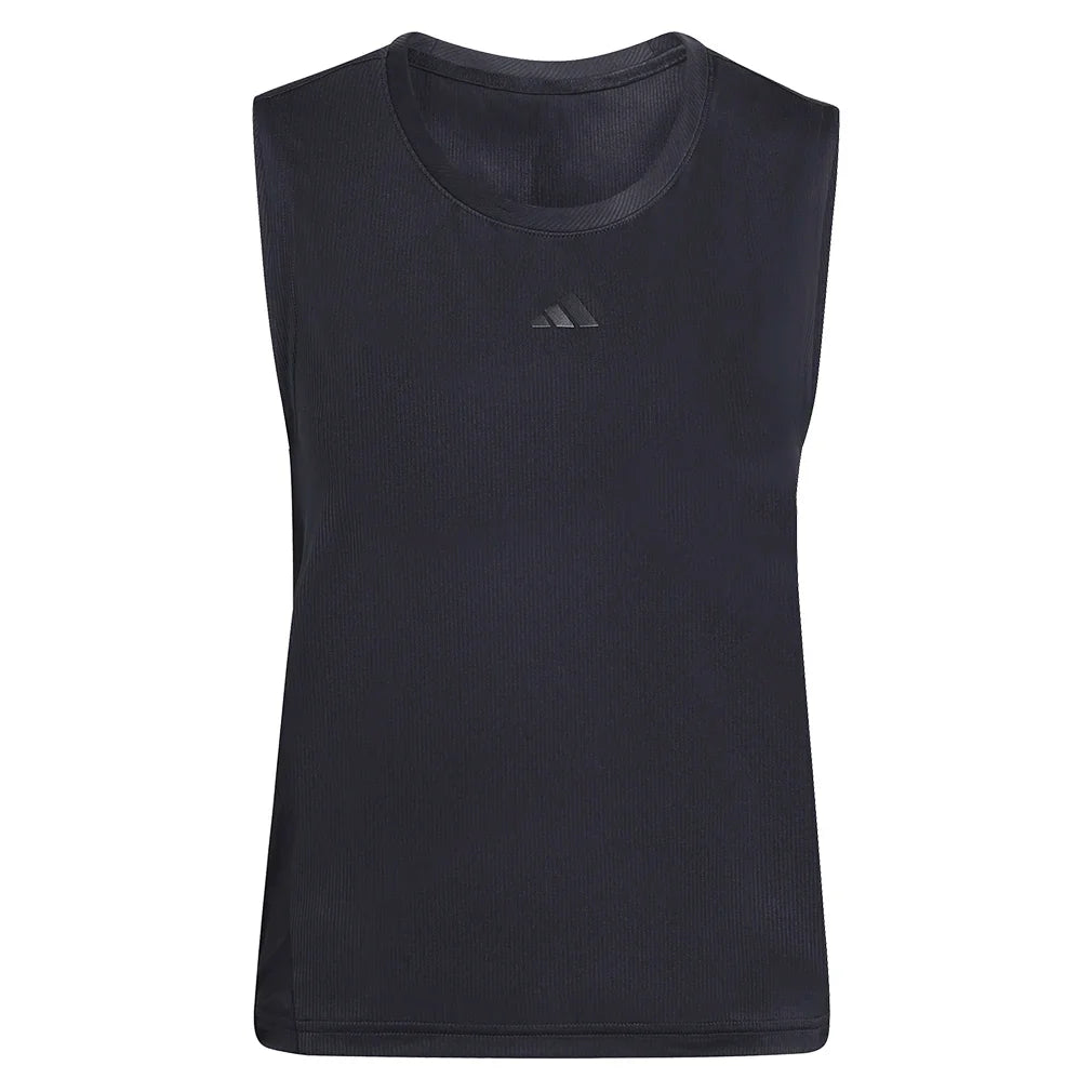 Women's Match Tennis Tank Black-Apparel-Adidas-KE6178-S26-Tennis Express