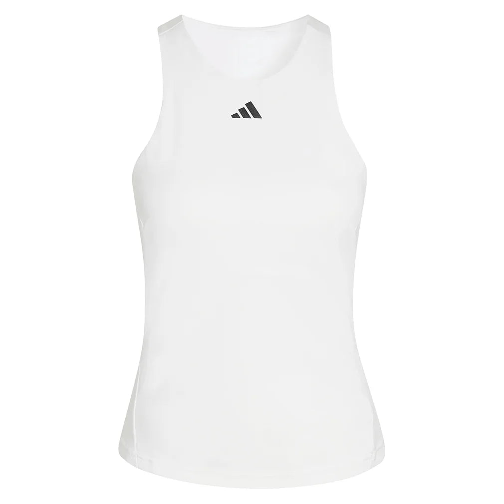 Women's Y Tennis Tank White-Apparel-Adidas-KE8863-S26-Tennis Express