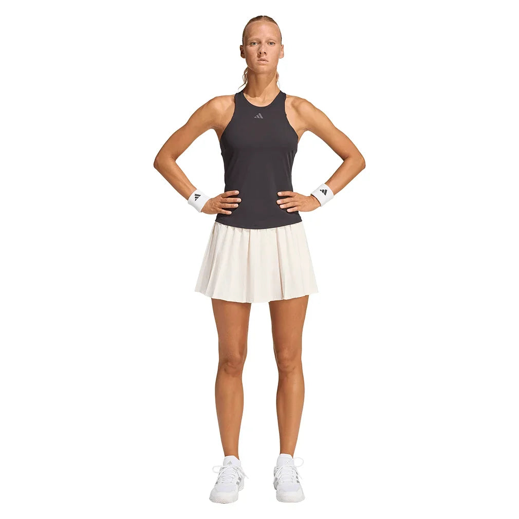 Women's Melbourne Y Tennis Tank Black-Apparel-Adidas-KE8864-S26-3-Tennis Express