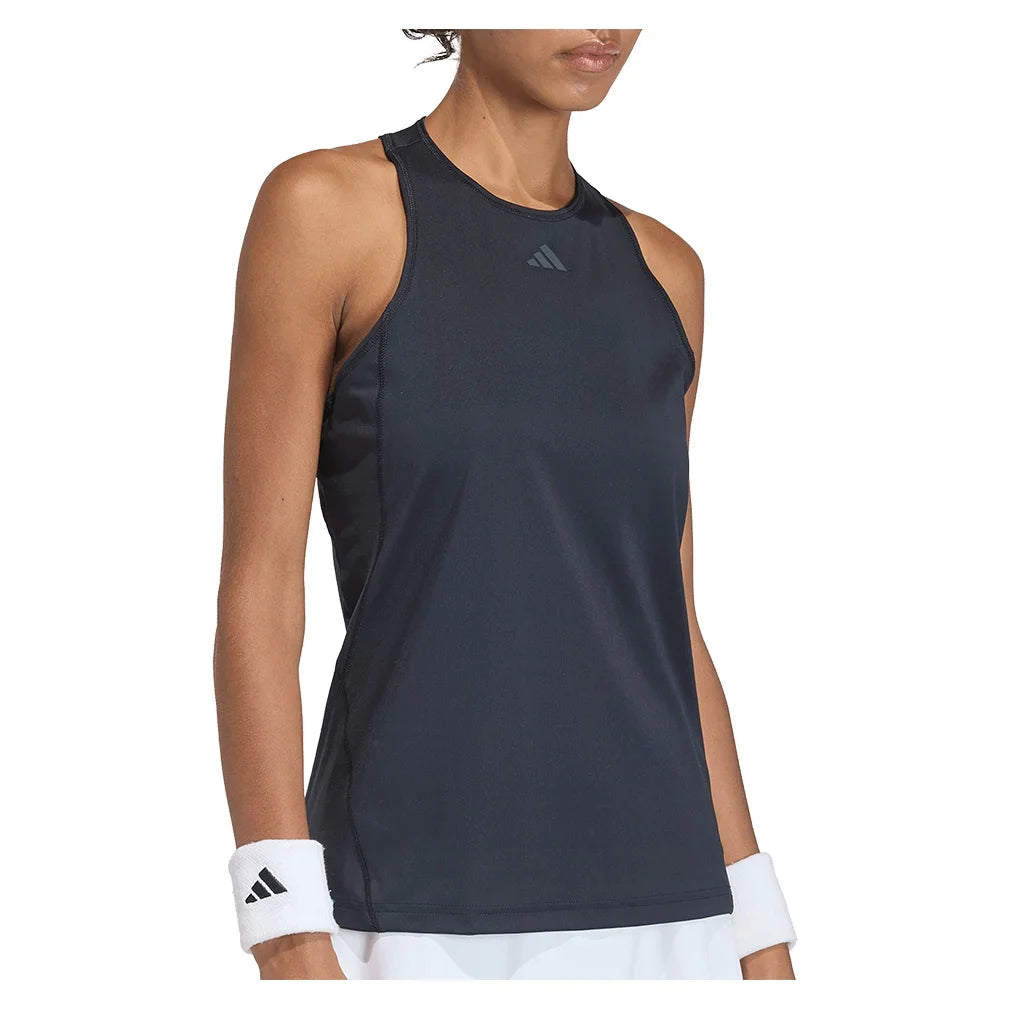 Women's Club Tennis Tank Black-Apparel-Adidas-KF0914-S26-0-Tennis Express