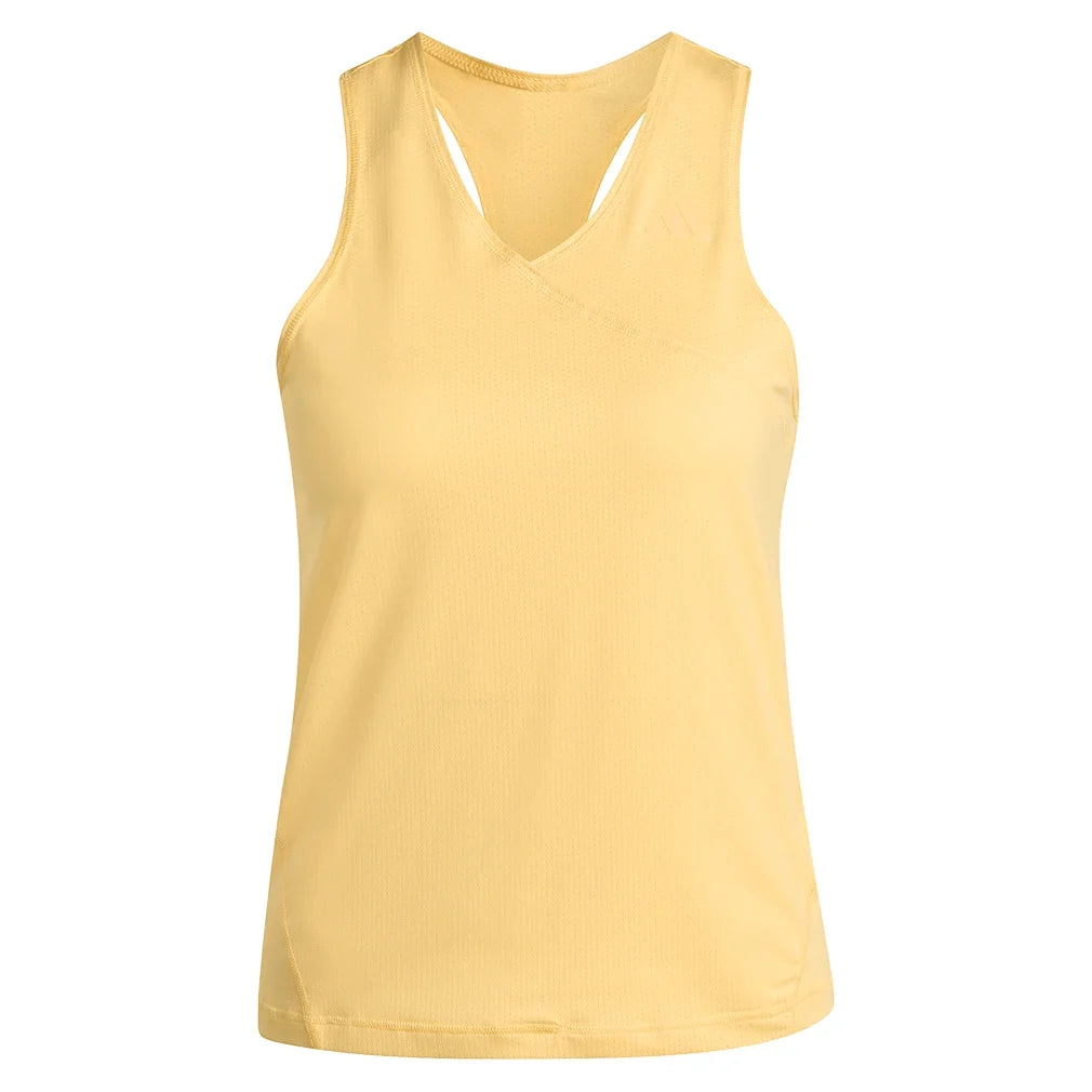 Women's Club V Tennis Tank Ice Tangerine-Apparel-Adidas-KF0970-S26-Tennis Express