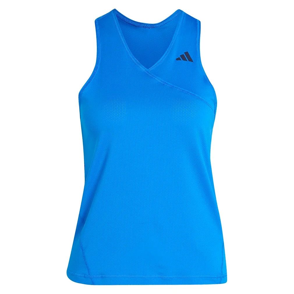 Women's Club V Tennis Tank Glory Blue-Apparel-Adidas-KF0971_1-Tennis Express