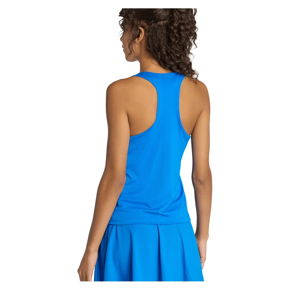 Women's Club V Tennis Tank Glory Blue-Apparel-Adidas-KF0971_4-Tennis Express