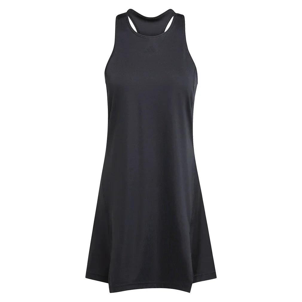 Women's Club Tennis Dress Black-Apparel-Adidas-KF0972-S26-1-[Sku]-Tennis Express