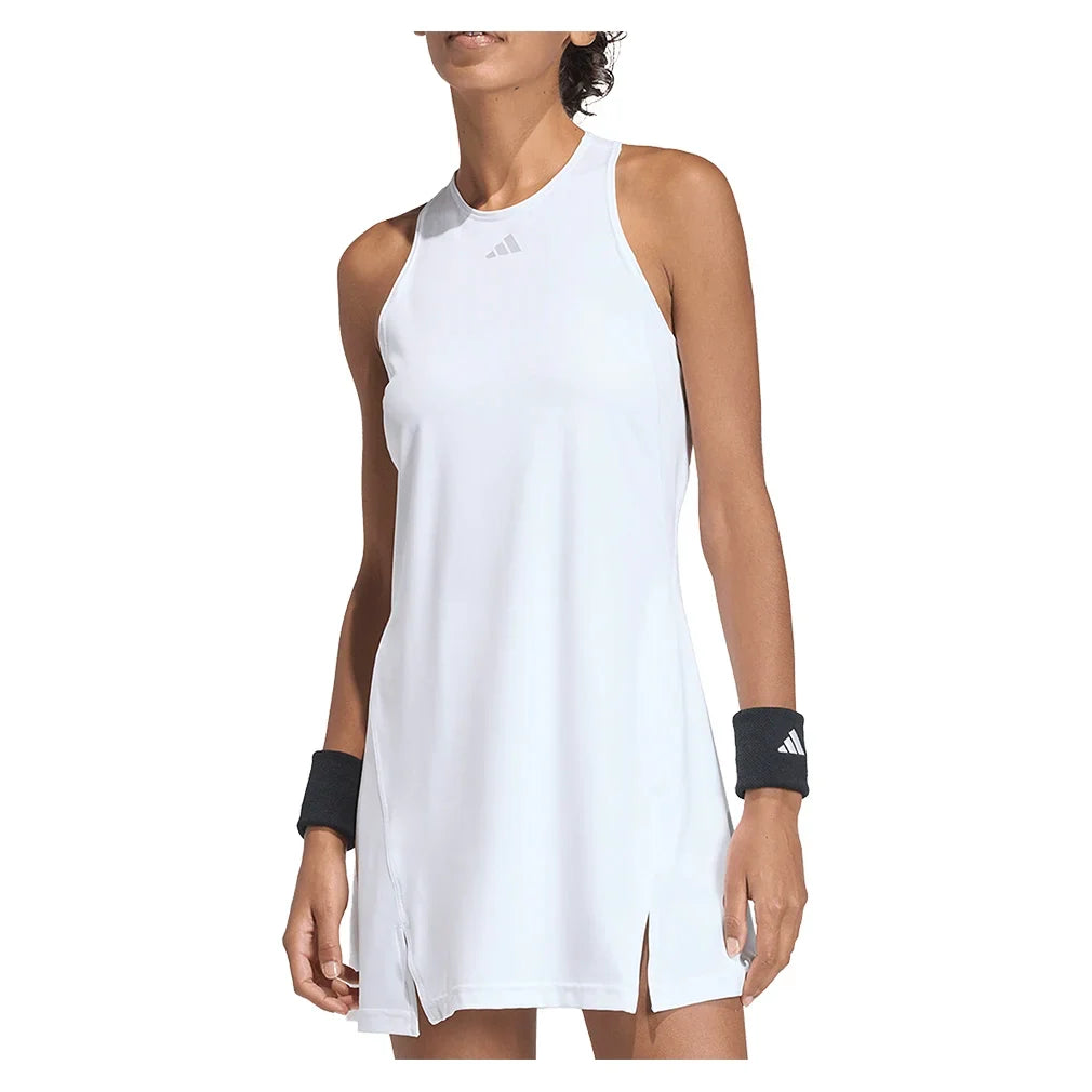 Women's Club Tennis Dress White-Apparel-Adidas-KF0973-S26-3-Tennis Express