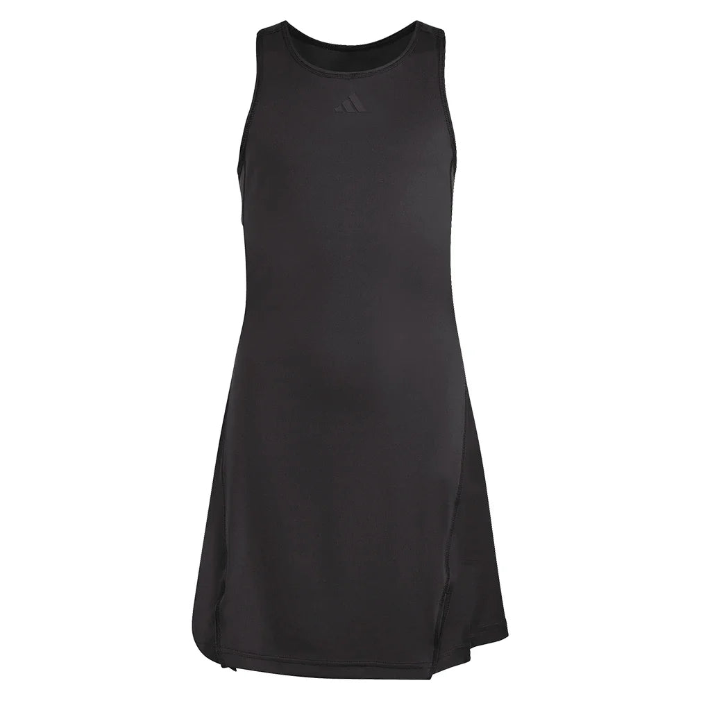Girls' Club Tennis Dress Black,Apparel,Adidas,Black,XS,Tennis Express,KF0977
