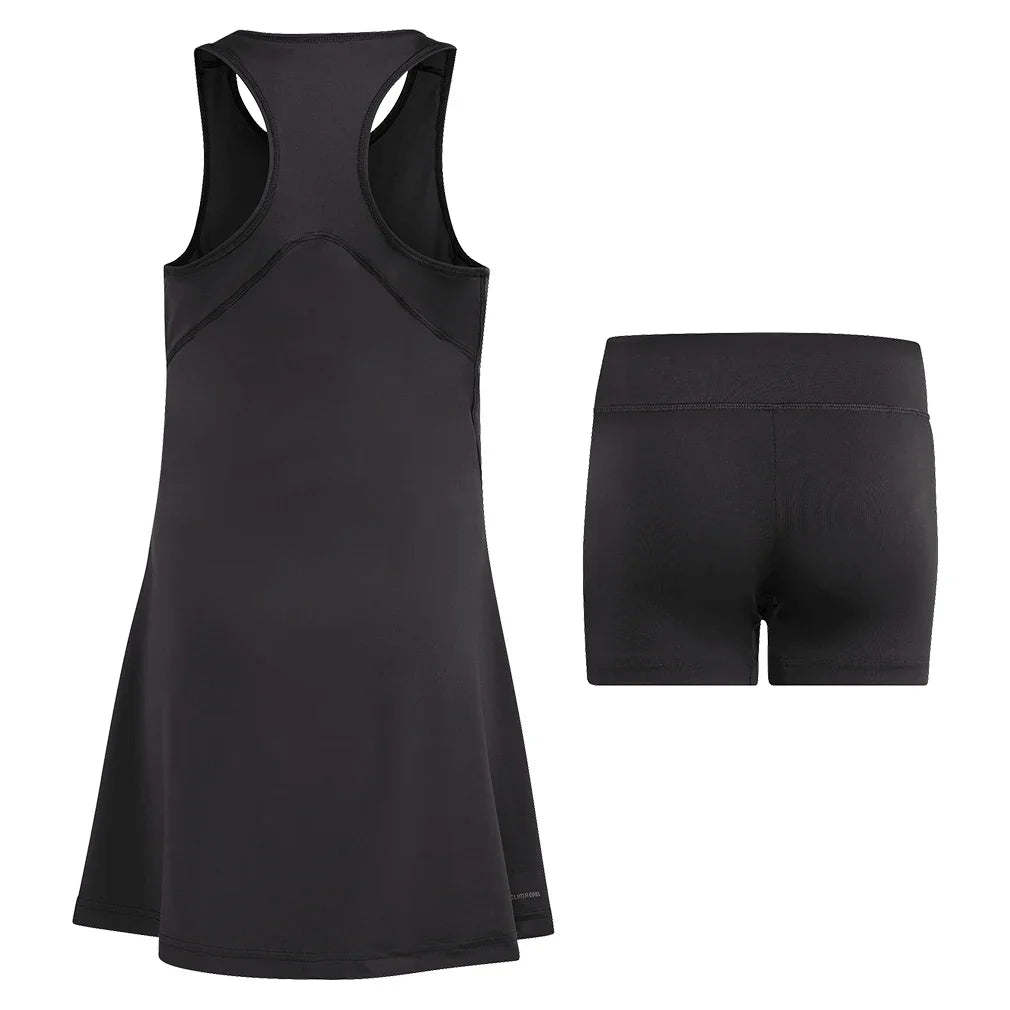 Girls' Club Tennis Dress Black,Apparel,Adidas,,,Tennis Express,KF0977_3