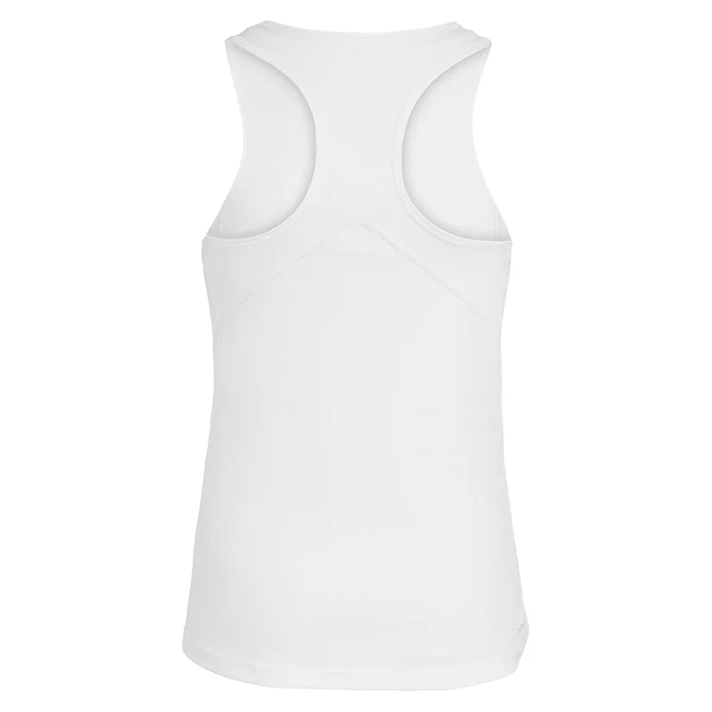 Girls' Club Tennis Tank White-Apparel-Adidas-KF0982-S26-1-Tennis Express
