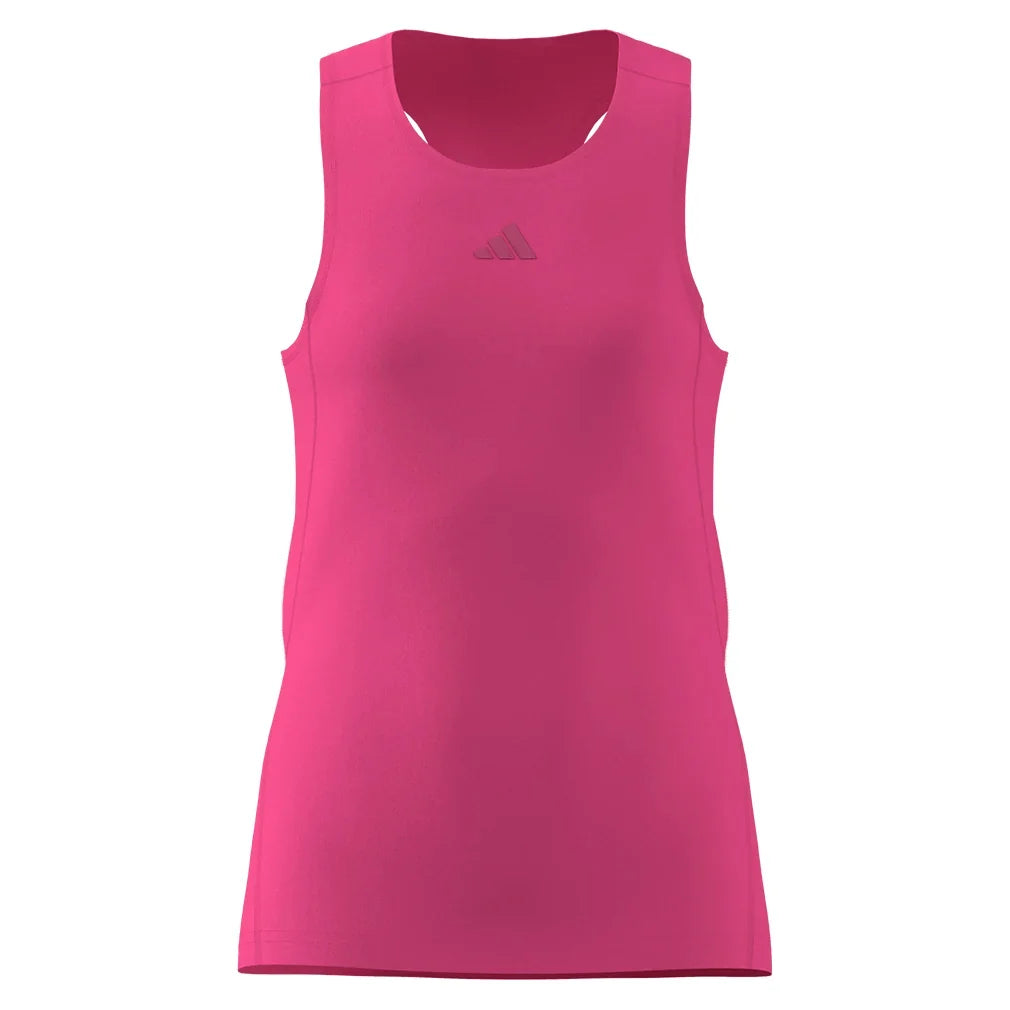 Girls' Club Tennis Tank Lucid Pink-Apparel-Adidas-KF0984-S26-1-Tennis Express