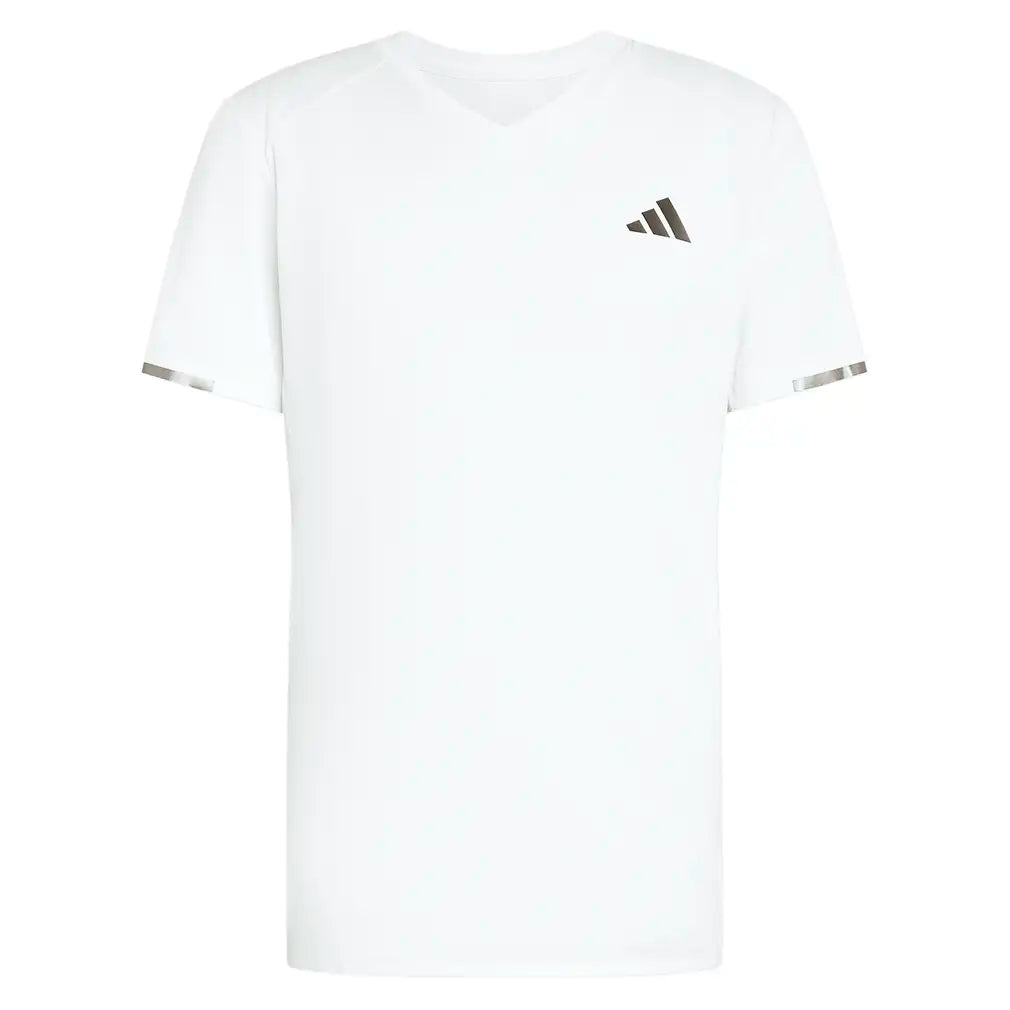 Men's London Freelift Pro Tennis Tee White,Apparel,Adidas,White,XS,Tennis Express,KF5001-1