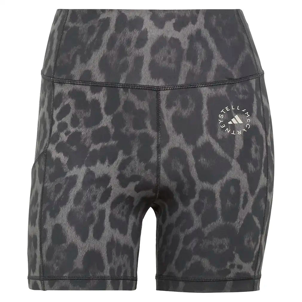 Women's Stella McCartney Printed Training Dress Dove Grey and Carbon,Apparel,Adidas,,,Tennis Express,KG3235-6