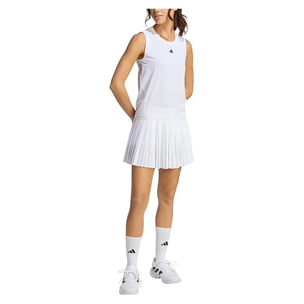 Women's Melbourne Pro Tennis Tank White-Apparel-Adidas-KG3683-S26-5-Tennis Express