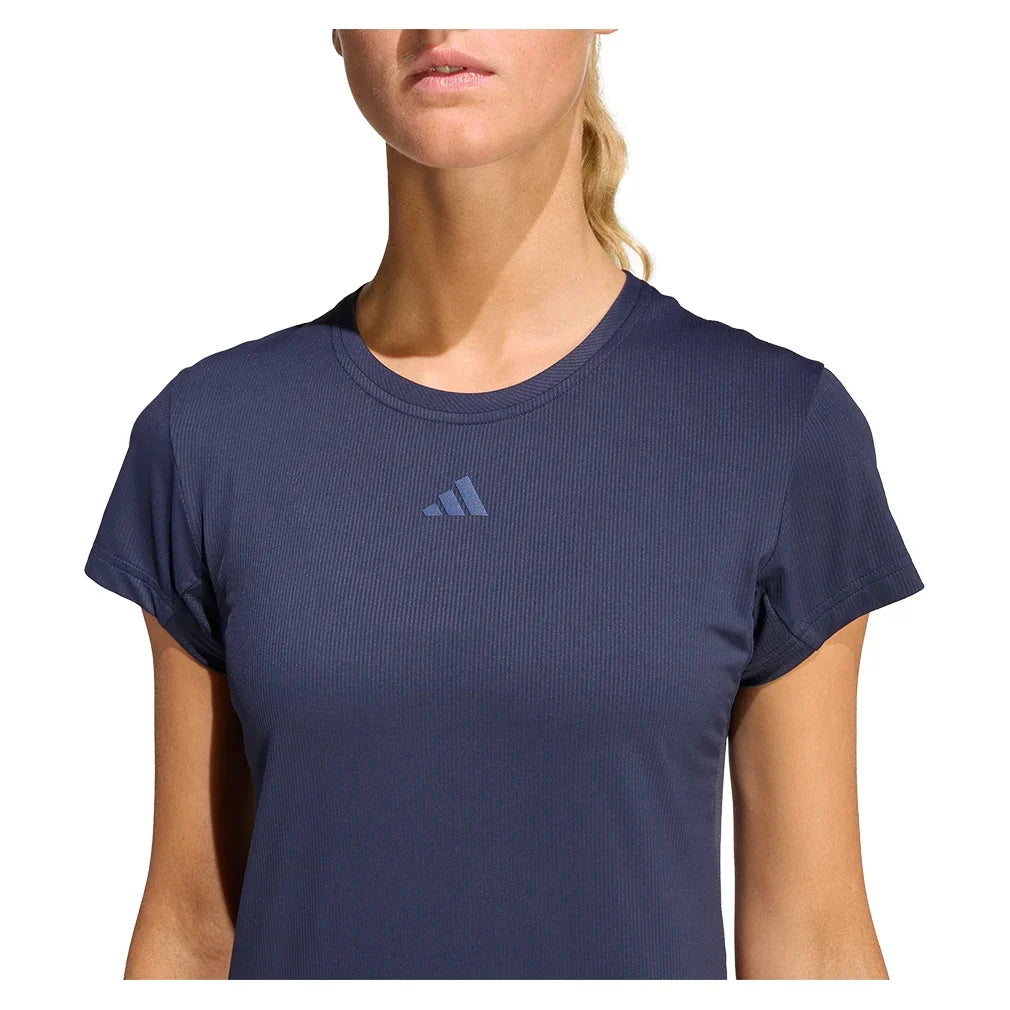 Women's Freelift Tennis Tee Legend Ink-Apparel-Adidas-KG7356-S26-3-Tennis Express