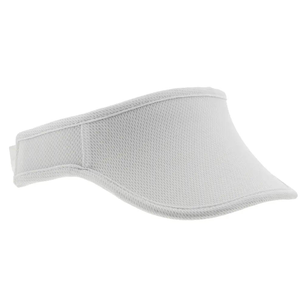 LIL Stretch Kids Tennis Visor-Apparel-Lucky In Love-KH002-wht-1-Tennis Express