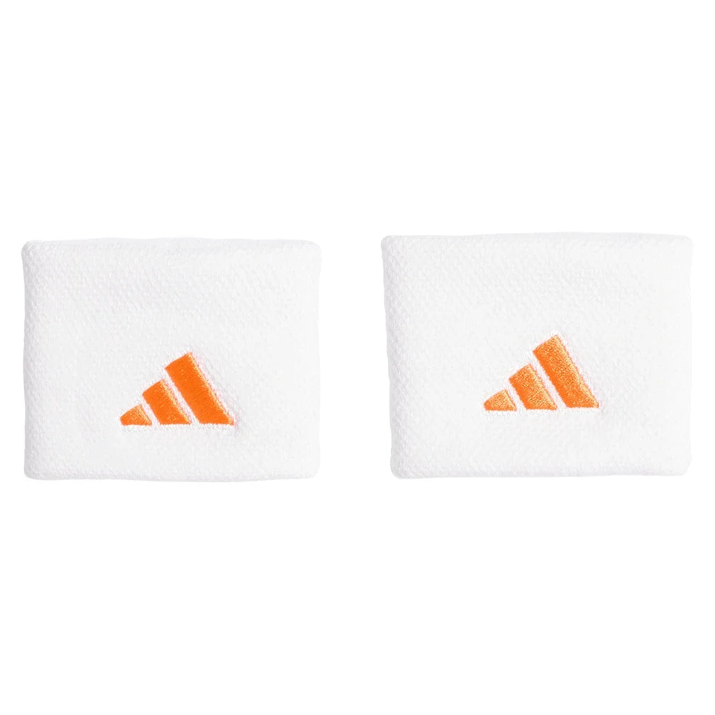 Tennis Wristbands L White and Pure Orange-Accessories-Adidas-KH1098-S26-Tennis Express