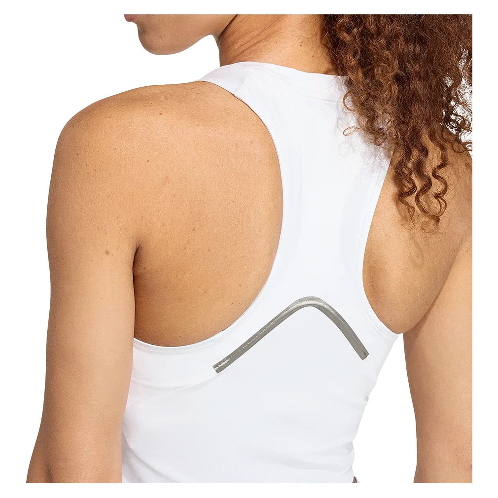 Women's London Pro Y Tennis Tank White,Apparel,Adidas,,,Tennis Express,KH1113-3