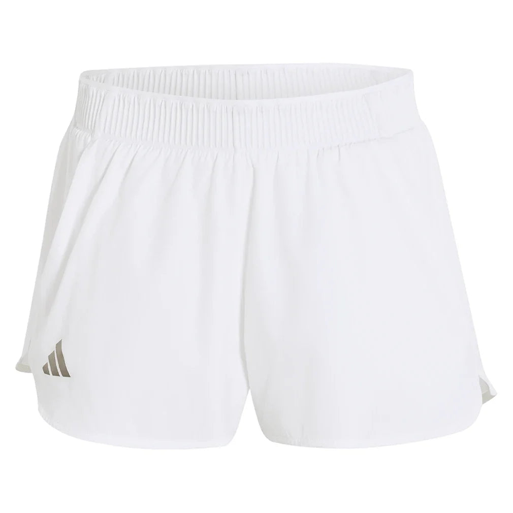 Women's London Pro Tennis Shorts White,Apparel,Adidas,White,XS,Tennis Express,KH1119