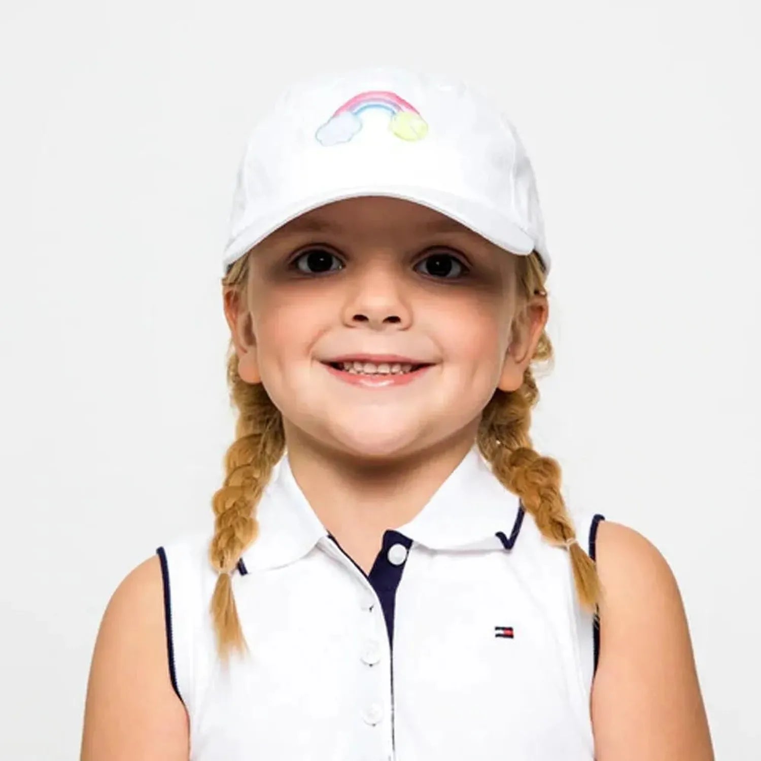 Kids Tennis Camper Hat Pastel Rainbow-Apparel-Ame and Lulu-KH218-3-Tennis Express