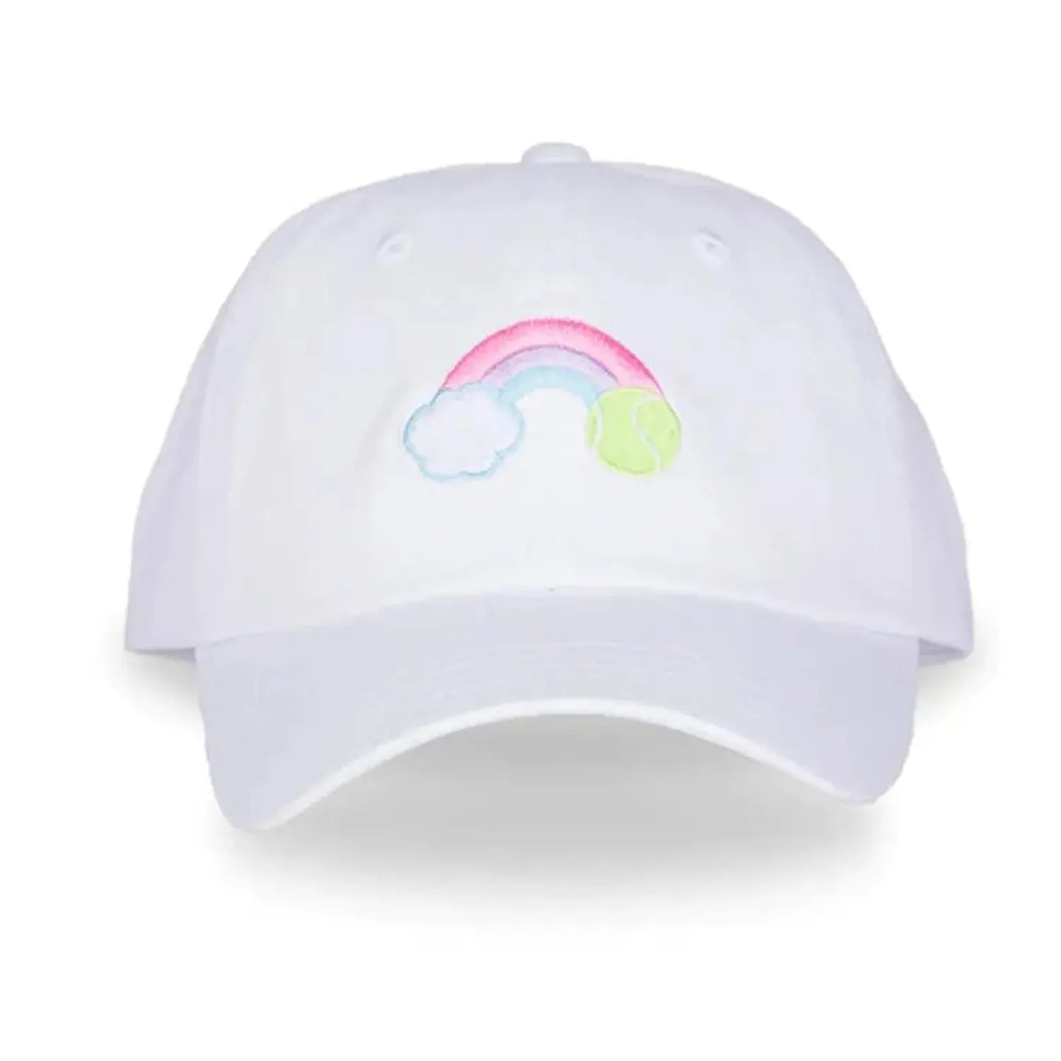 Kids Tennis Camper Hat Pastel Rainbow-Apparel-Ame and Lulu-KH218-Tennis Express