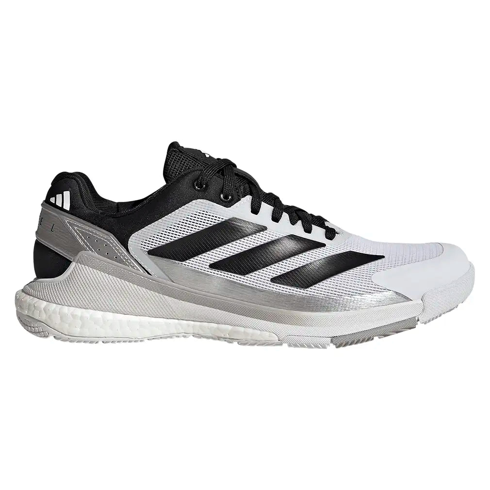 Men's Crazyquick Boost Padel Shoes White and Black,Footwear,Adidas,,,Tennis Express,KH5920-1
