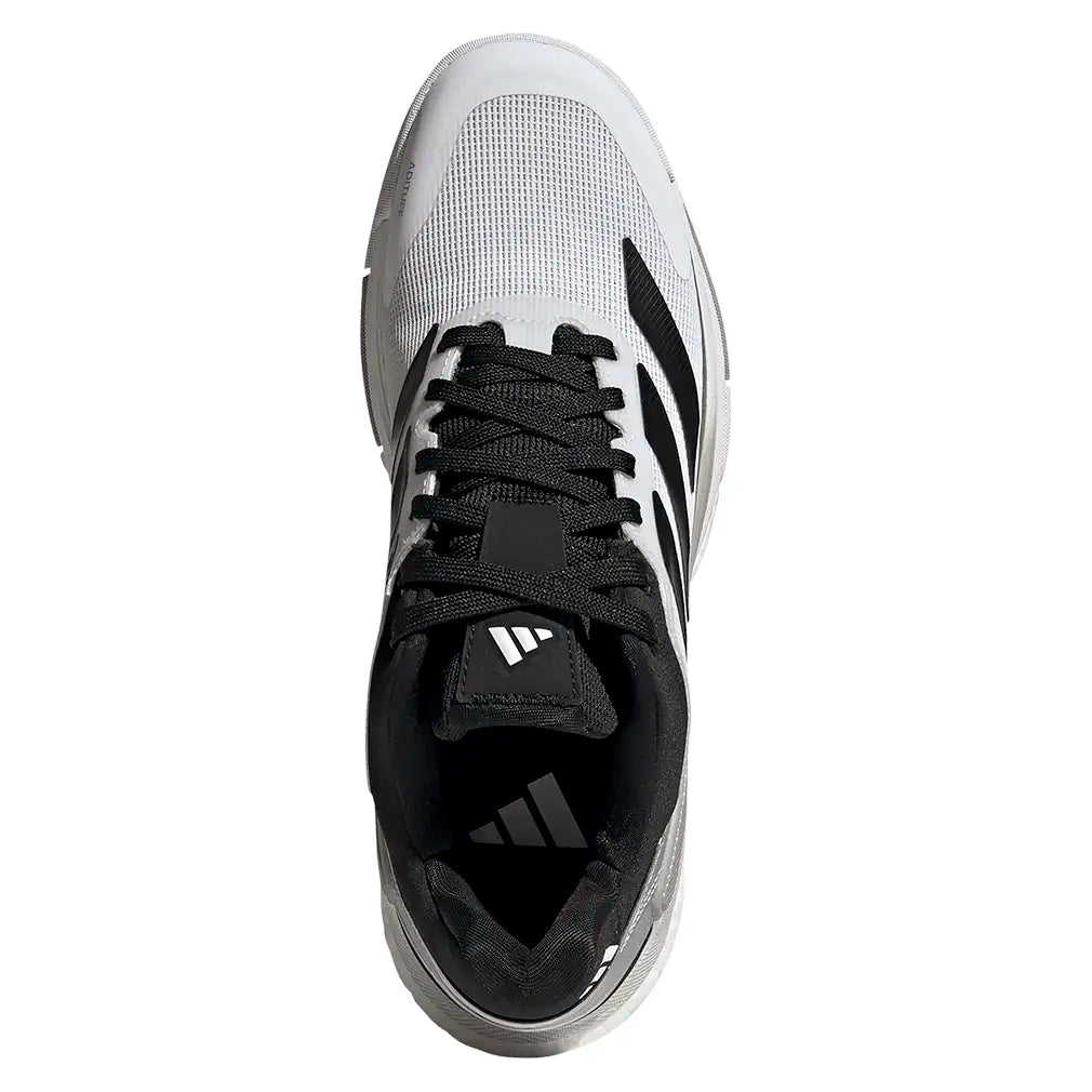 Men's Crazyquick Boost Padel Shoes White and Black,Footwear,Adidas,,,Tennis Express,KH5920-3
