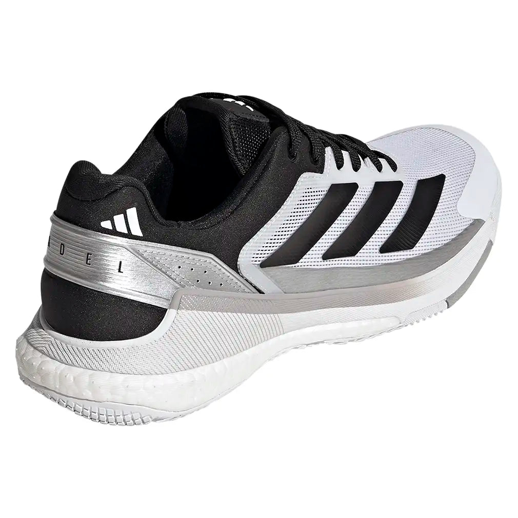 Men's Crazyquick Boost Padel Shoes White and Black,Footwear,Adidas,,,Tennis Express,KH5920-4