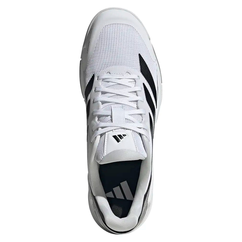 Men's Crazyquick LS Padel Shoes White and Black,Footwear,Adidas,,,Tennis Express,KH5924-3