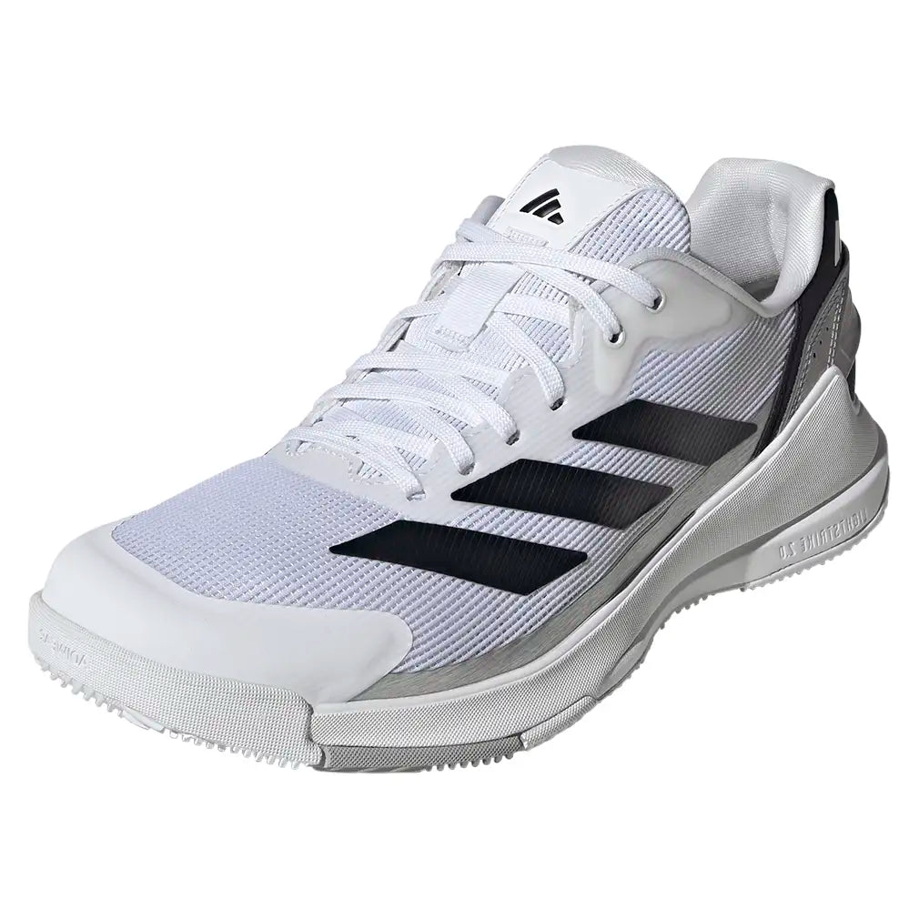 Men's Crazyquick LS Padel Shoes White and Black,Footwear,Adidas,White/Black,7,Tennis Express,KH5924-y