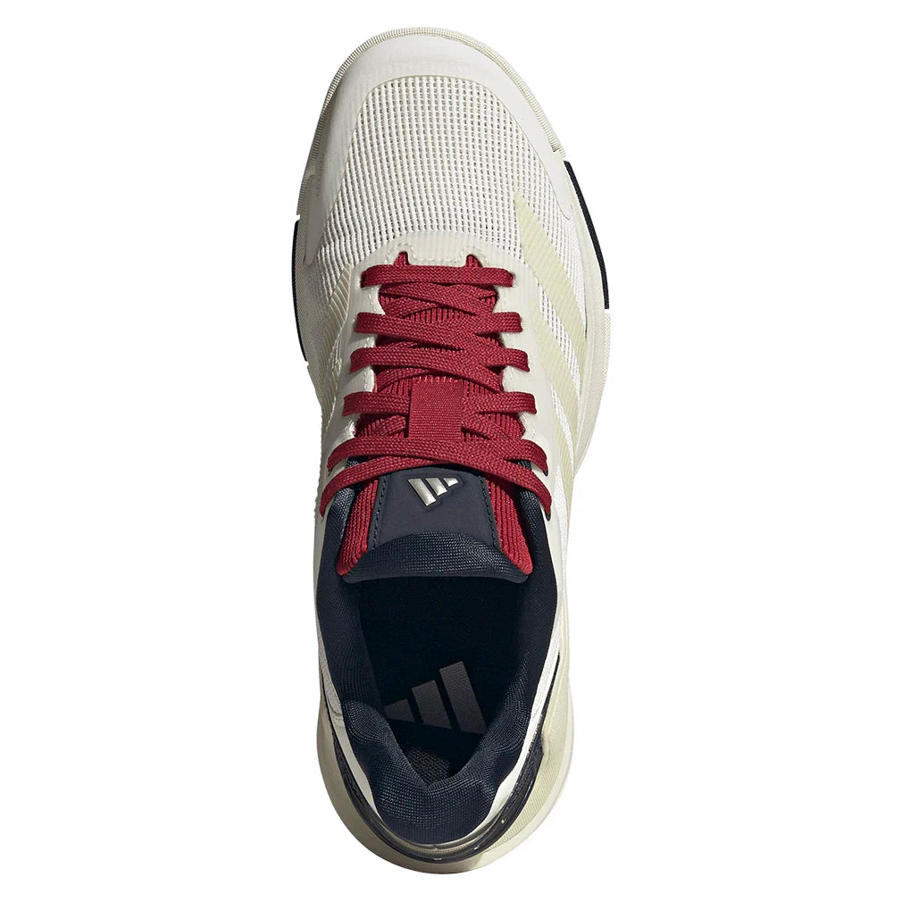 Women's Crazy Quick Padel Shoes Chalk White and Ice Gold Metallic-Footwear-Adidas-KJ3653-S26-3-Tennis Express