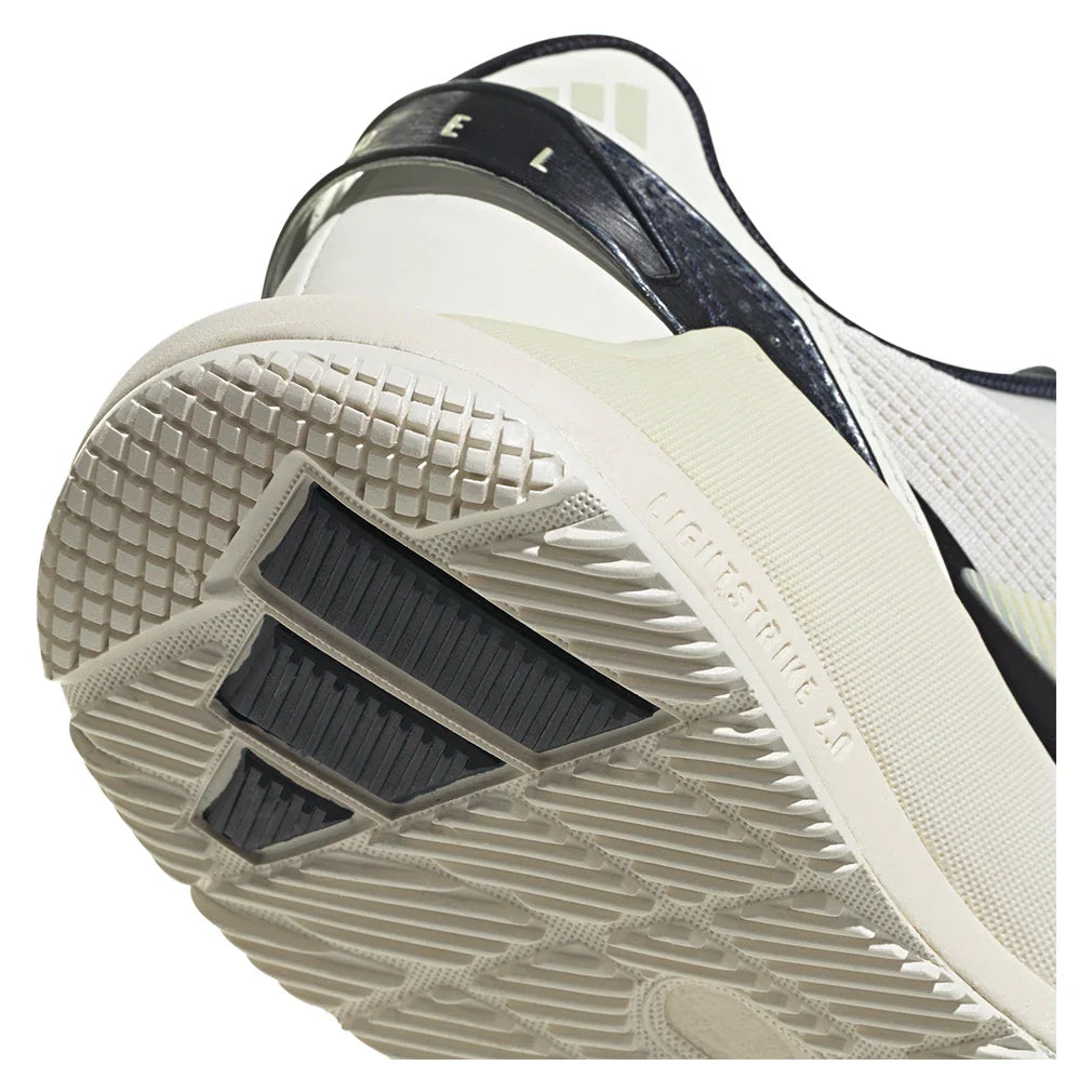 Women's Crazy Quick Padel Shoes Chalk White and Ice Gold Metallic-Footwear-Adidas-KJ3653-S26-7-Tennis Express