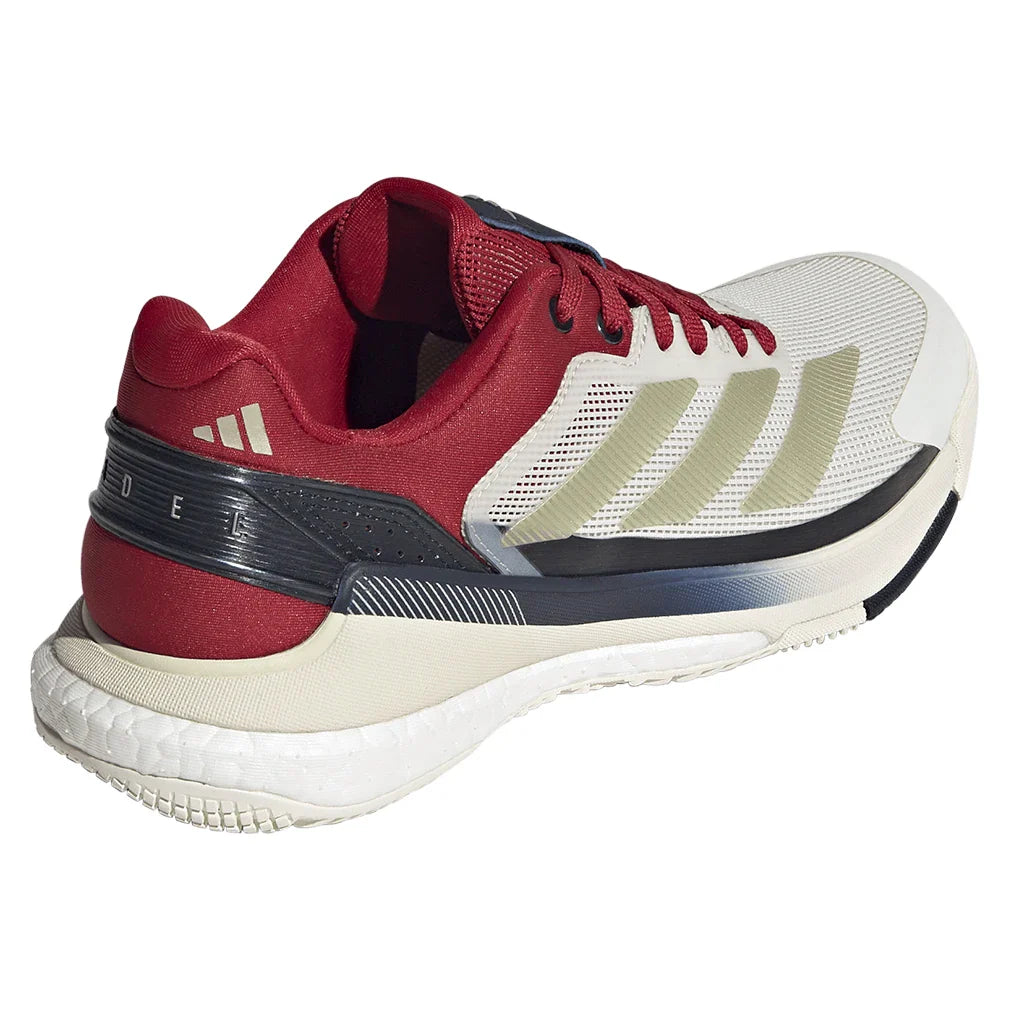 Women's Crazyquick Boost Padel Shoes Core White and Ice Gold Metallic-Footwear-Adidas-KJ3654-S26-4-Tennis Express