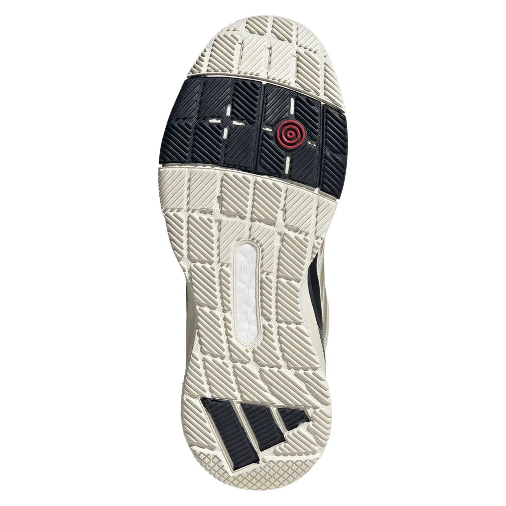 Women's Crazyquick Boost Padel Shoes Core White and Ice Gold Metallic-Footwear-Adidas-KJ3654-S26-5-Tennis Express