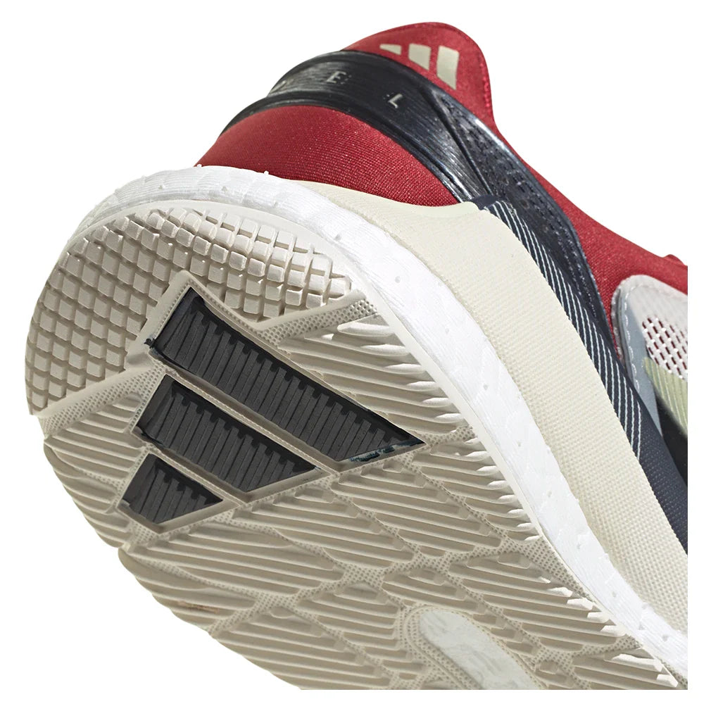 Women's Crazyquick Boost Padel Shoes Core White and Ice Gold Metallic-Footwear-Adidas-KJ3654-S26-6-Tennis Express