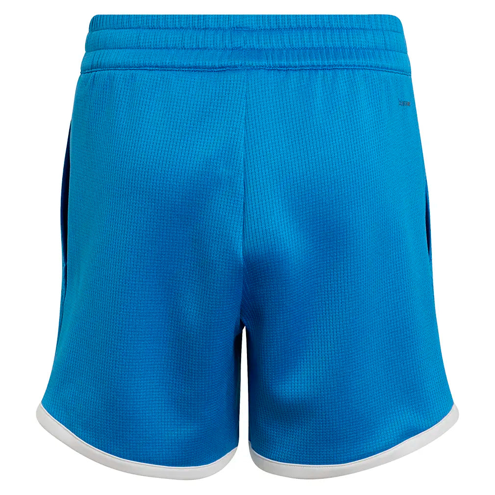 Boys' Classics Tennis Shorts Bahia Blue,Apparel,Adidas,,,Tennis Express,KQ7996-2