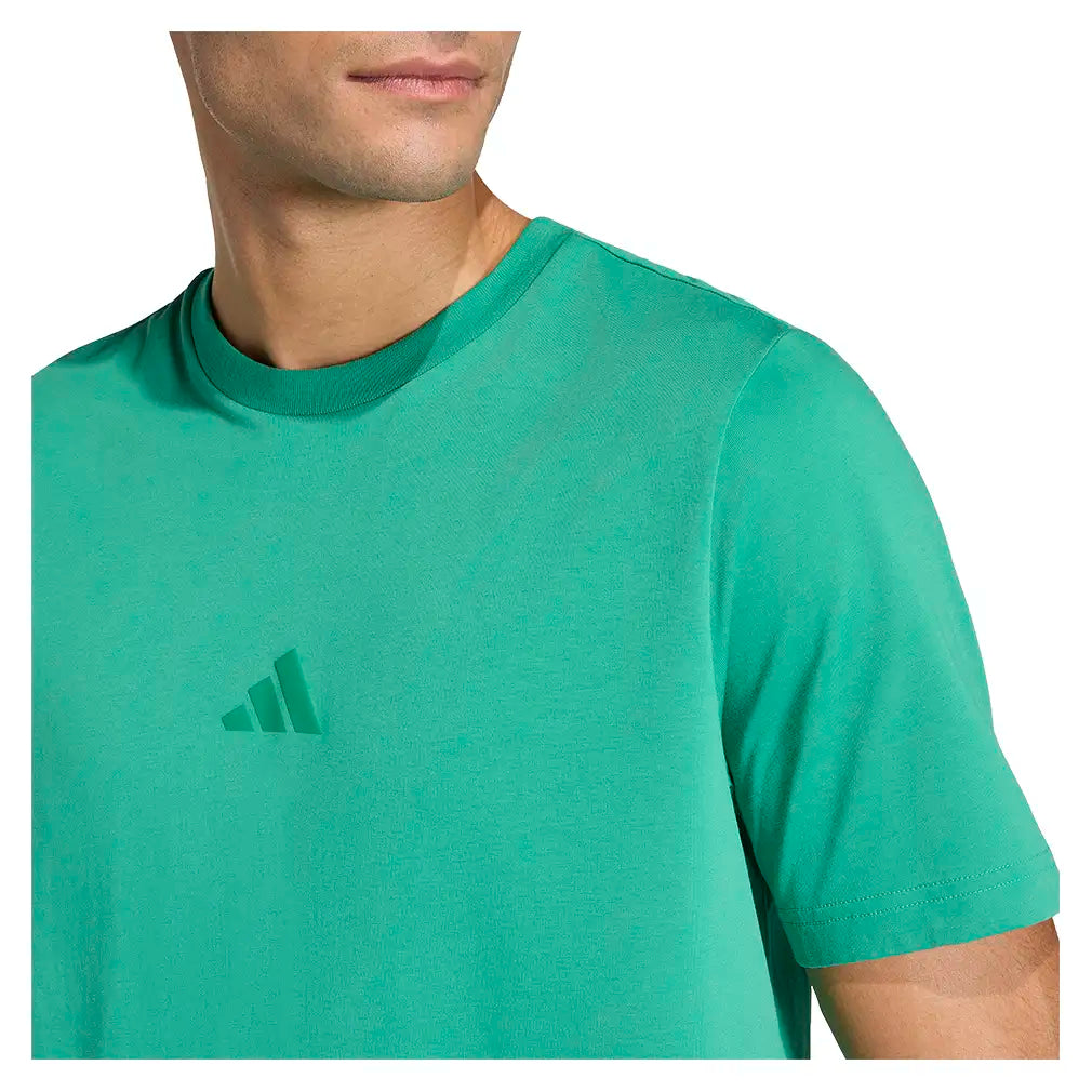Men's London Graphic Tennis Top Court Green,Apparel,Adidas,,,Tennis Express,KR2320-6