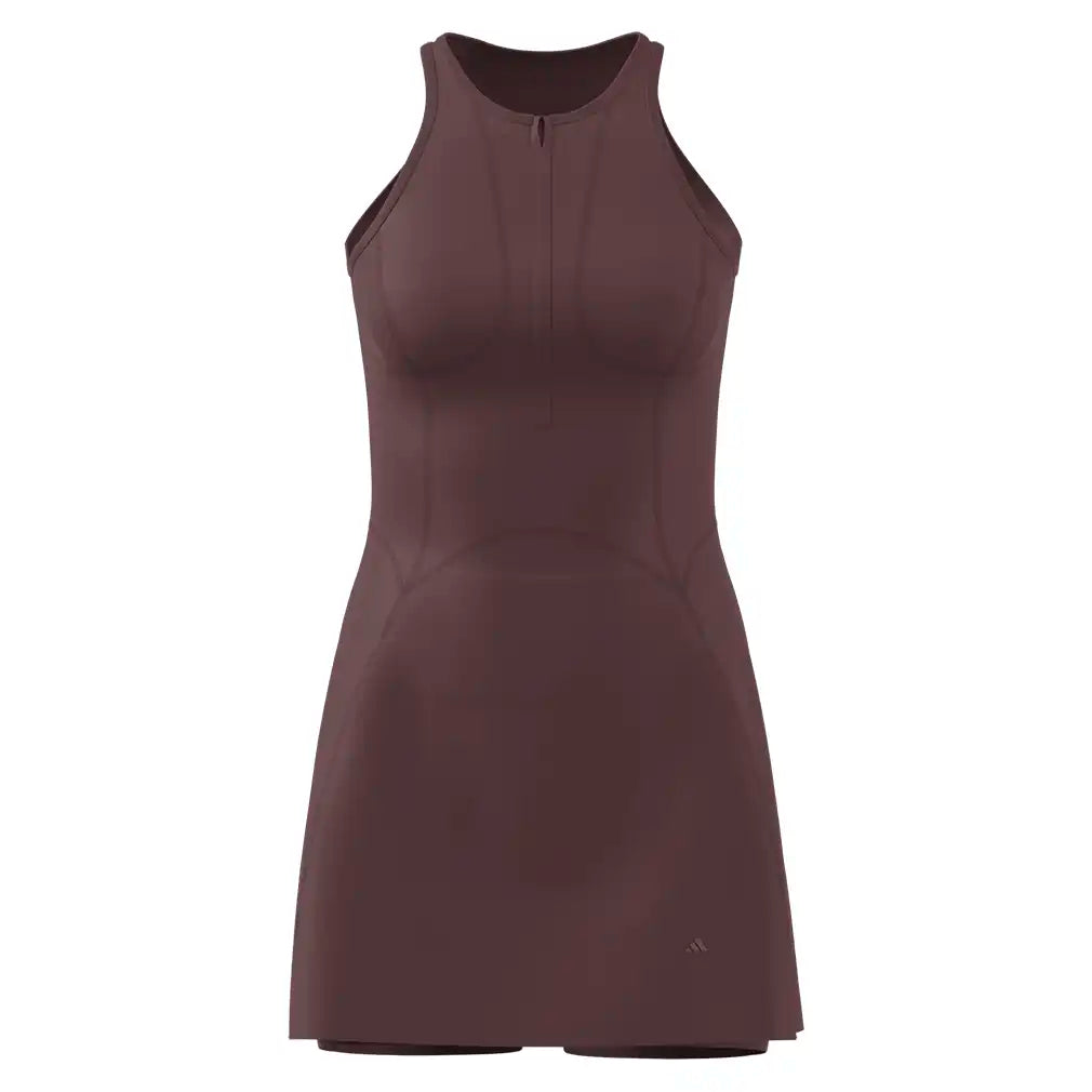 Women's Stella McCartney Training Dress Quiet Maroon,Apparel,Adidas,Quiet Maroon,XS,Tennis Express,KR3032-1c