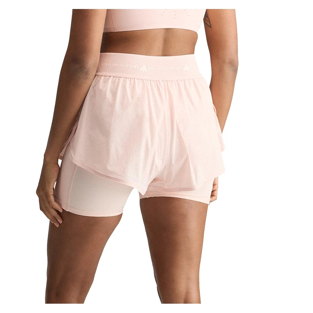 Women's Stella McCartney 2IN1 Training Shorts Ice Pink,Apparel,Adidas,,,Tennis Express,KR3033-2
