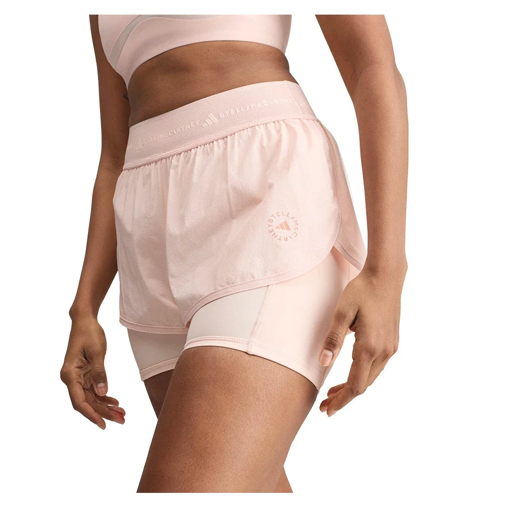 Women's Stella McCartney 2IN1 Training Shorts Ice Pink,Apparel,Adidas,,,Tennis Express,KR3033-3