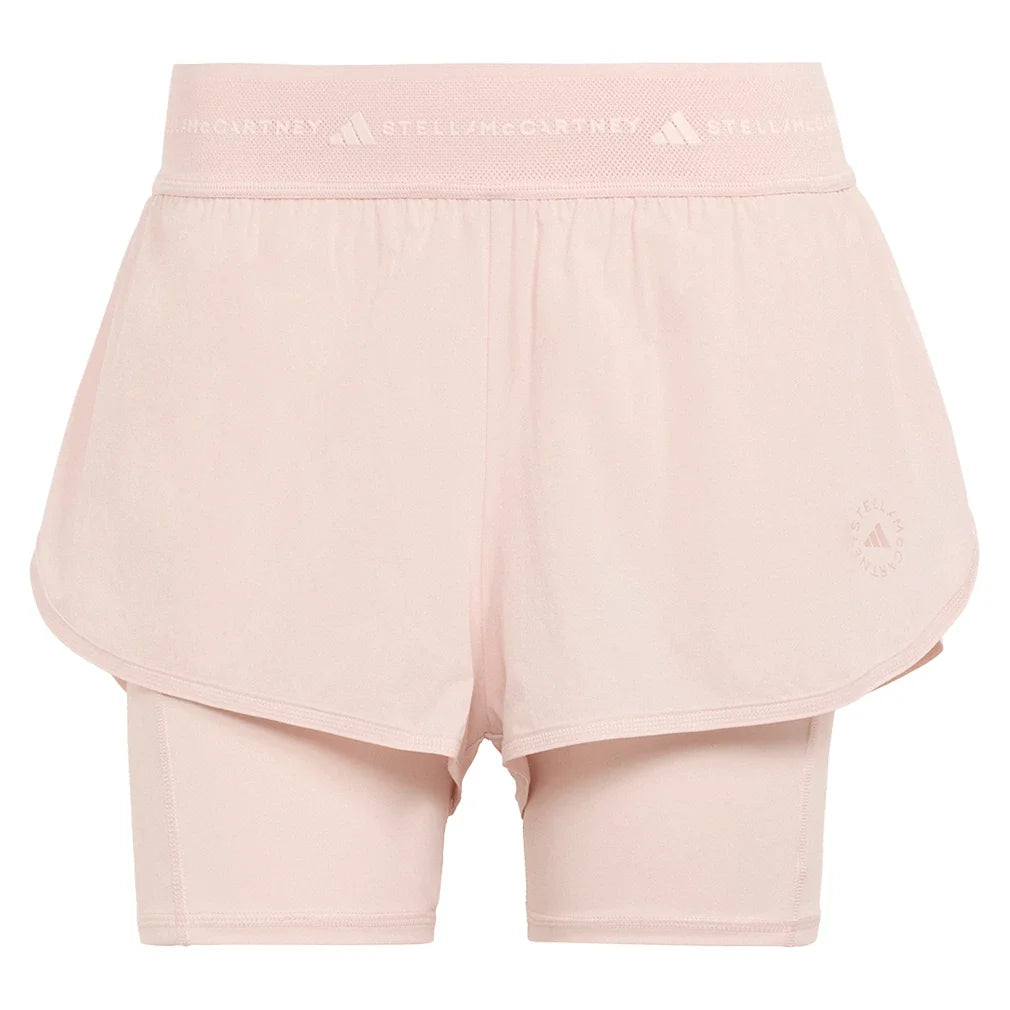 Women's Stella McCartney 2IN1 Training Shorts Ice Pink,Apparel,Adidas,Ice Pink,XS,Tennis Express,KR3033